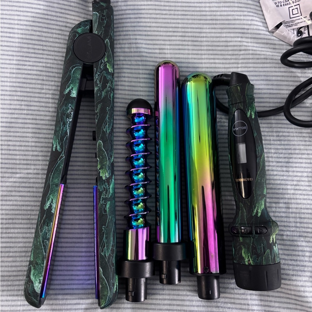 Vibrant Multi-Color Hair Styling Set GRAV3YARD GIRL EXCLUSIVE